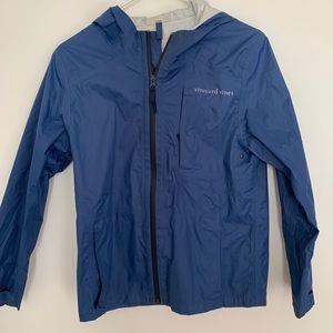 Boys vineyard vines medium raincoat